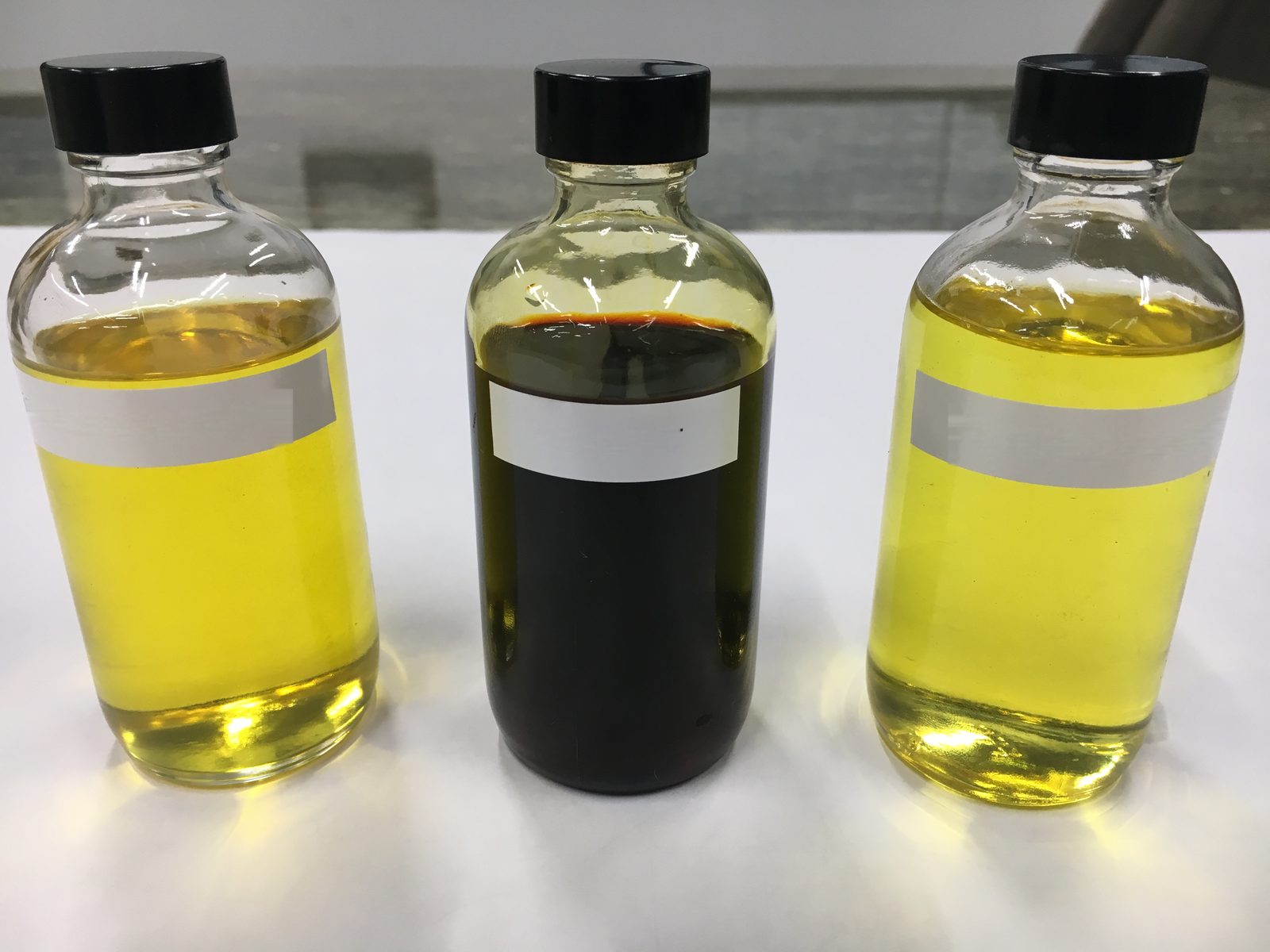 Liquid fuel samples